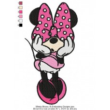Minnie Mouse 19 Embroidery Designs